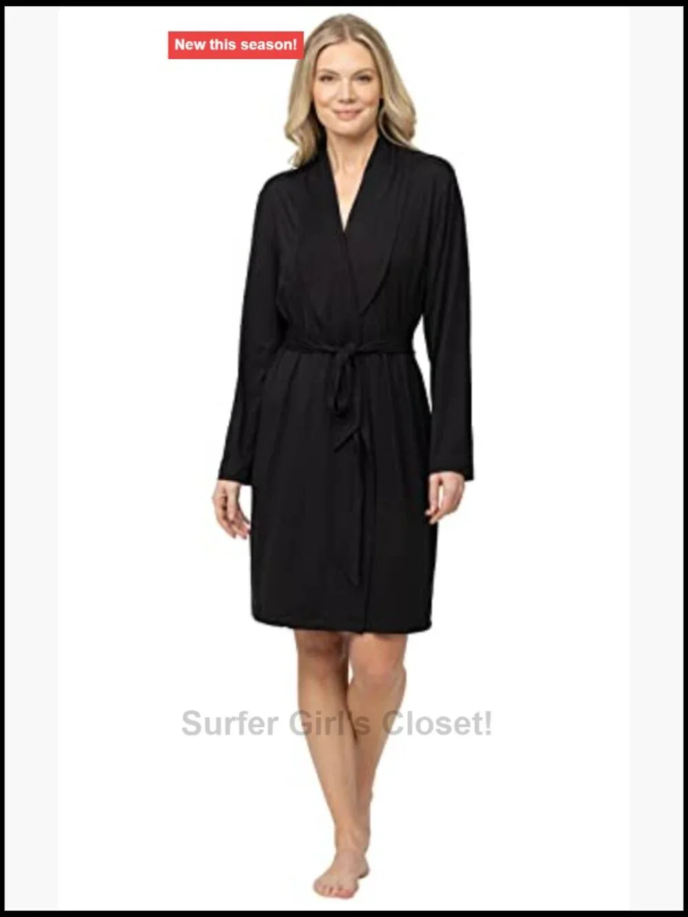Silky 2-Piece Nightgown and Robe Set Relaxed Fit Sleepwear